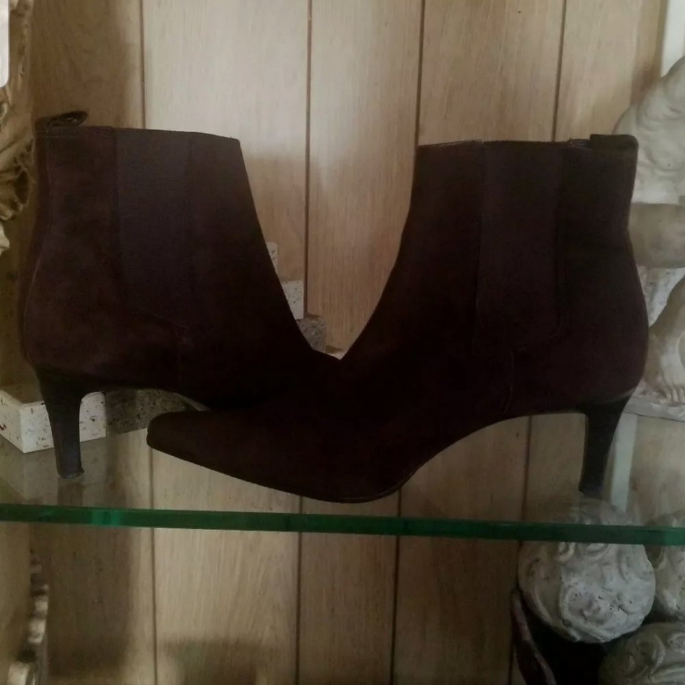 RALPH LAUREN heeled Anckle booties. Sz. 7.5 - Picture 2 of 4